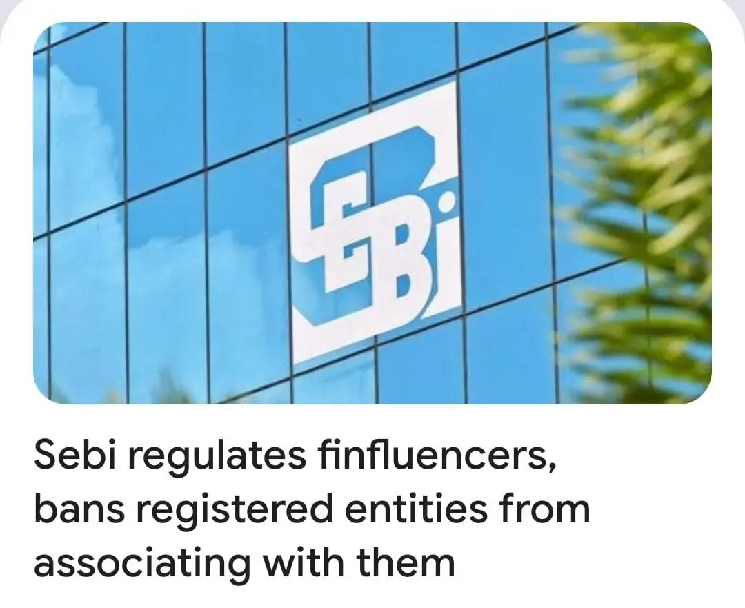 Finance Influencers Must Register in SEBI Before Advising